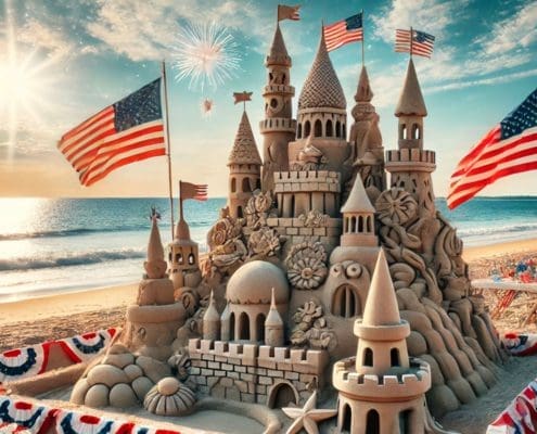 pie sandcastle contest