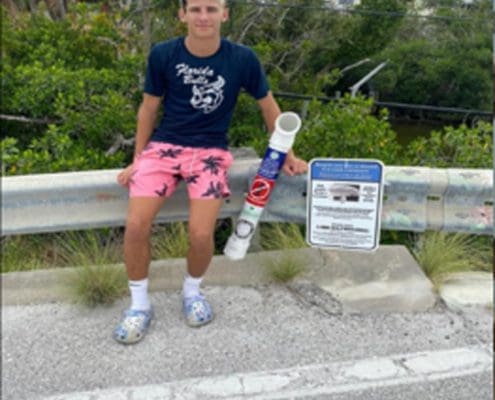 Recycle Fishing Line Volunteer Work